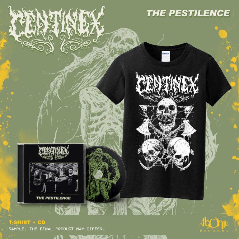 Michał Kaczkowski - VD_Centinex-Pestilence_vis_T-Shirt+CD